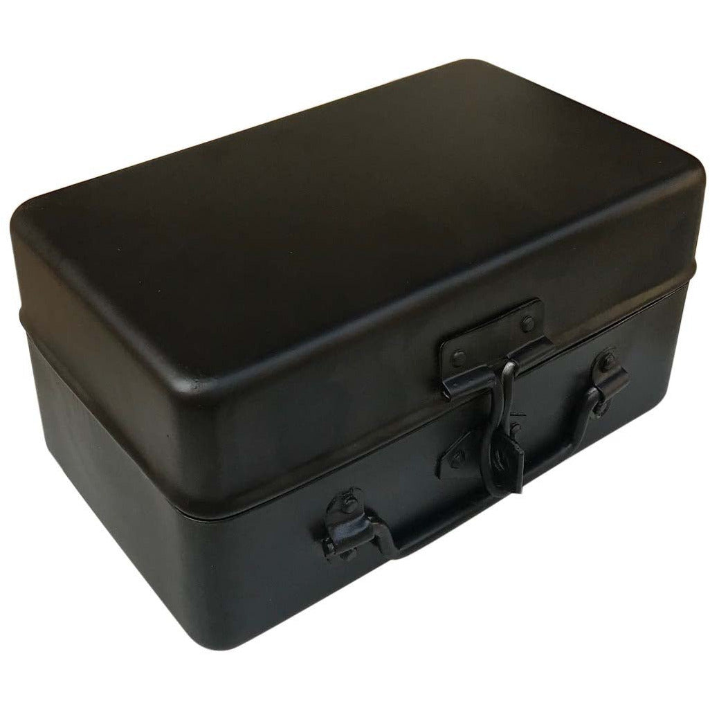 Large Plastic Storage Box - 4 Smaller Boxes Inside (ToolUSA: Tj-16439)