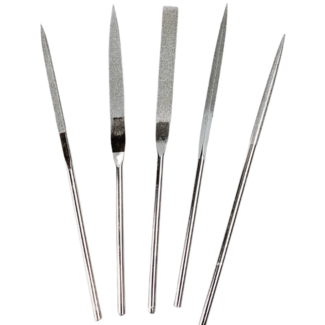 5 PC Diamond Files - F-90585