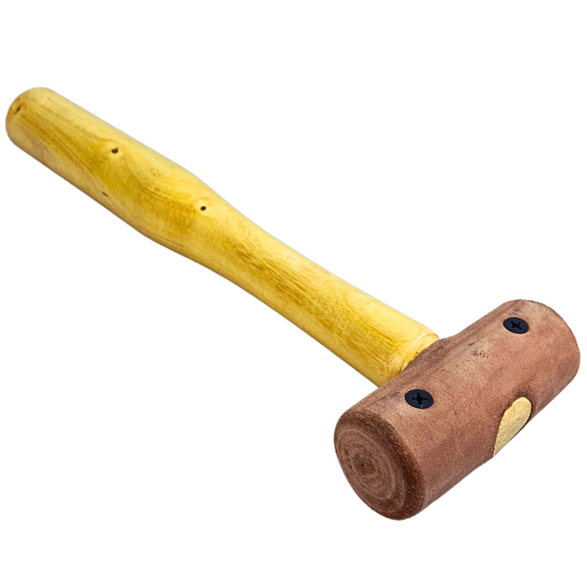 Lightweight Rawhide Mallet with Wooden Handle  - PH-00241