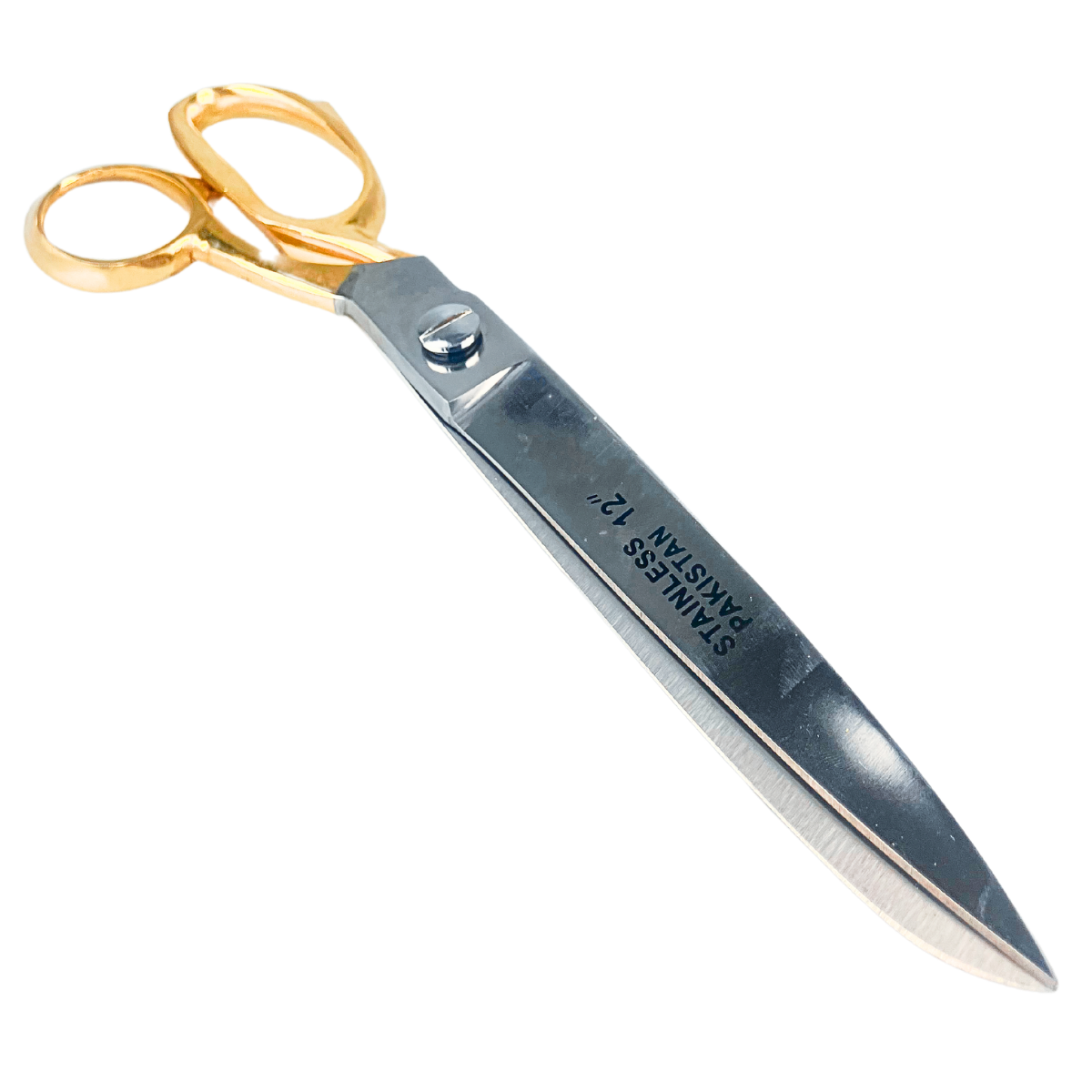 BLADE PRO 12" Professional Tailor Scissors | Gold-Tone Handles