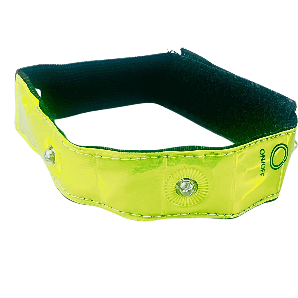 4-led Lighted Bicycle Reflector Strap Band  - SF-75004