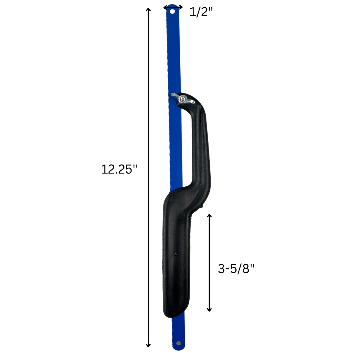 Adjustable Mini Hacksaw, Blade Sizes - 3" - 12" Long (Pack of: 2) - TZ03-04600-Z02