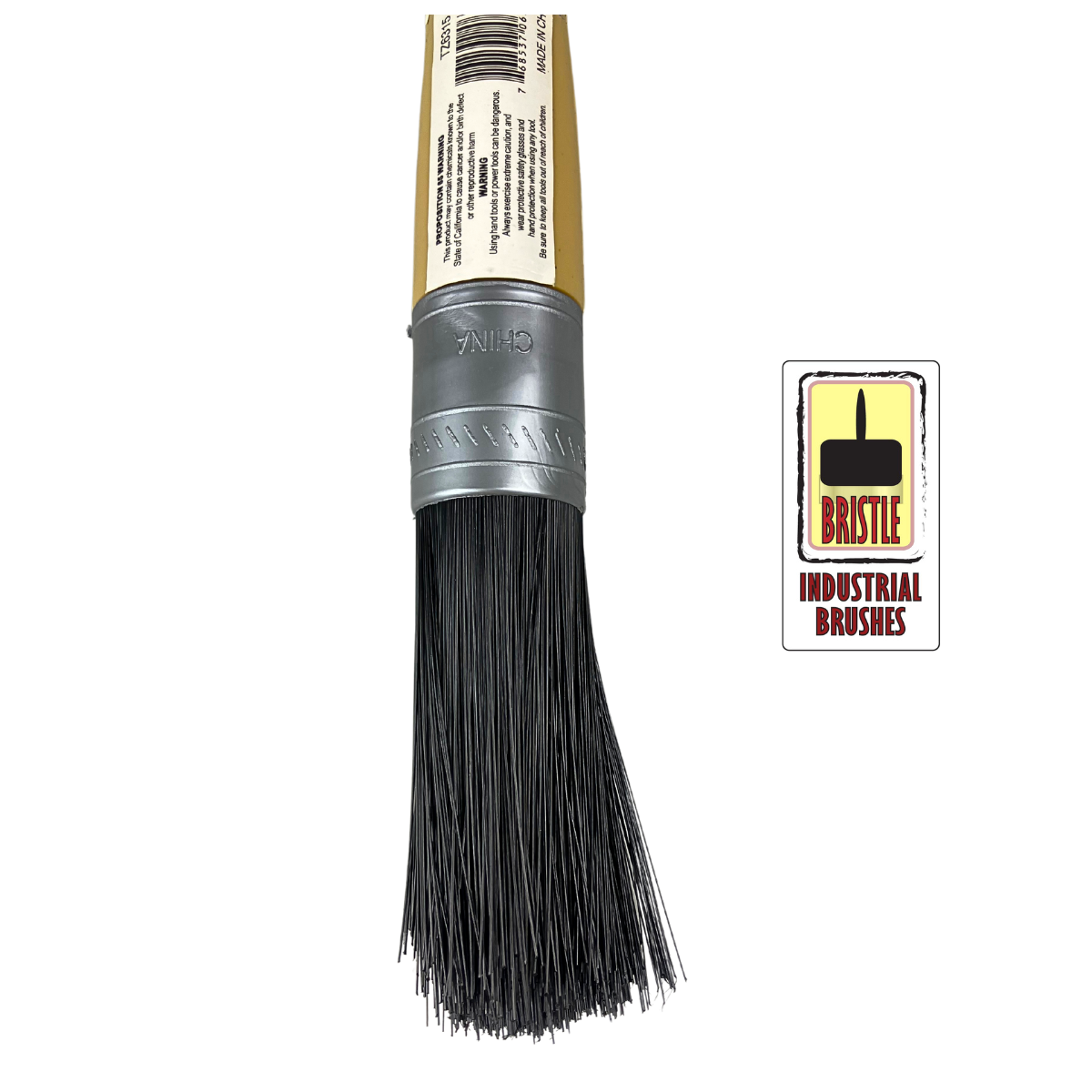 11 Inch Round Shop Cleaning Brush with Nylon Bristles (Pack of: 2) - TZ63-06315-Z02