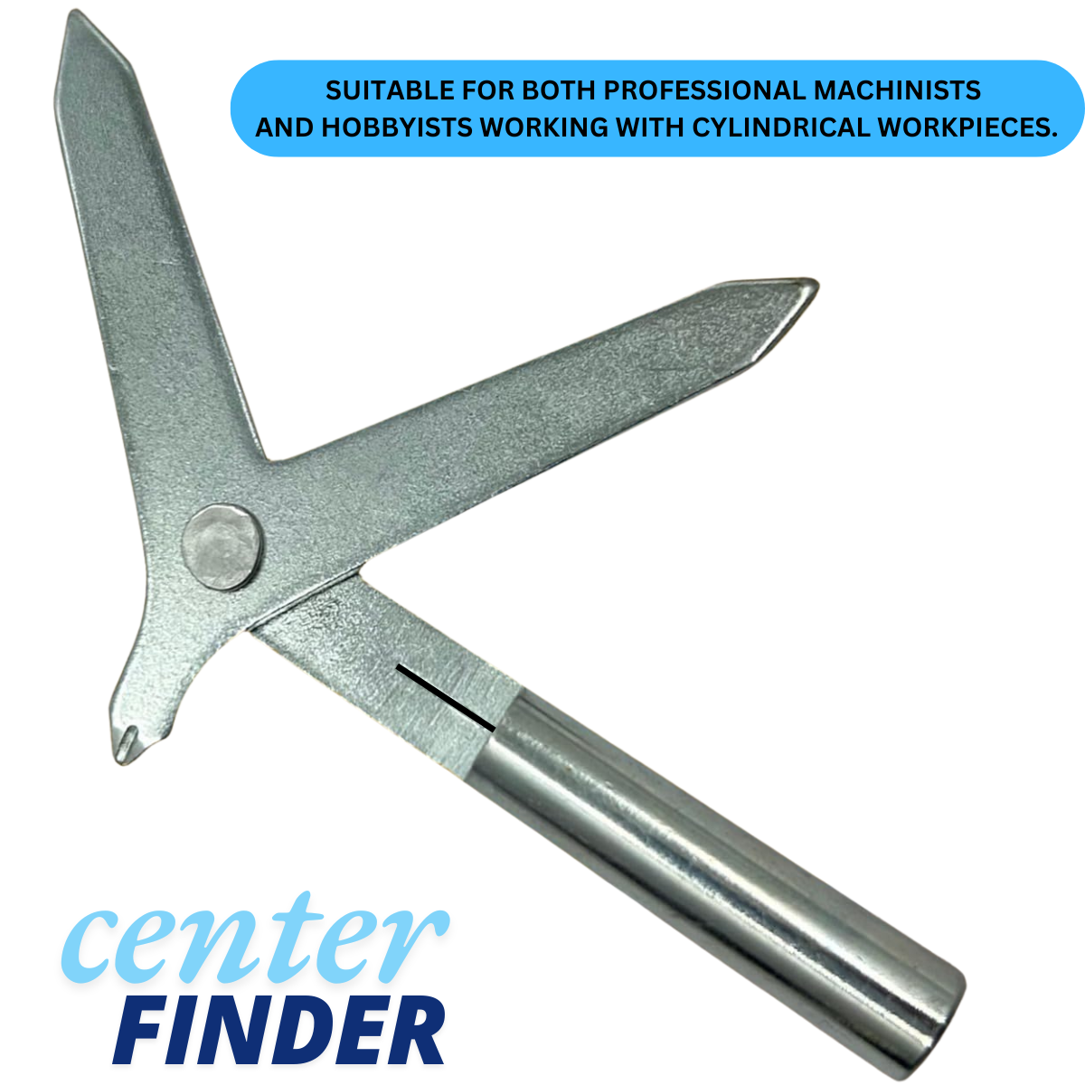 4 Inch Round Bar Center Finder  - TM-21500