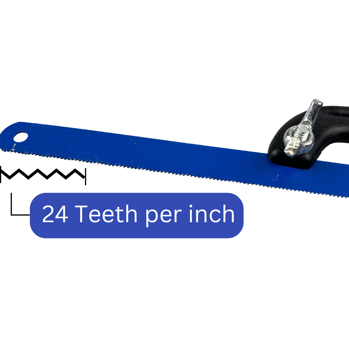 Adjustable Mini Hacksaw, Blade Sizes - 3" - 12" Long (Pack of: 2) - TZ03-04600-Z02