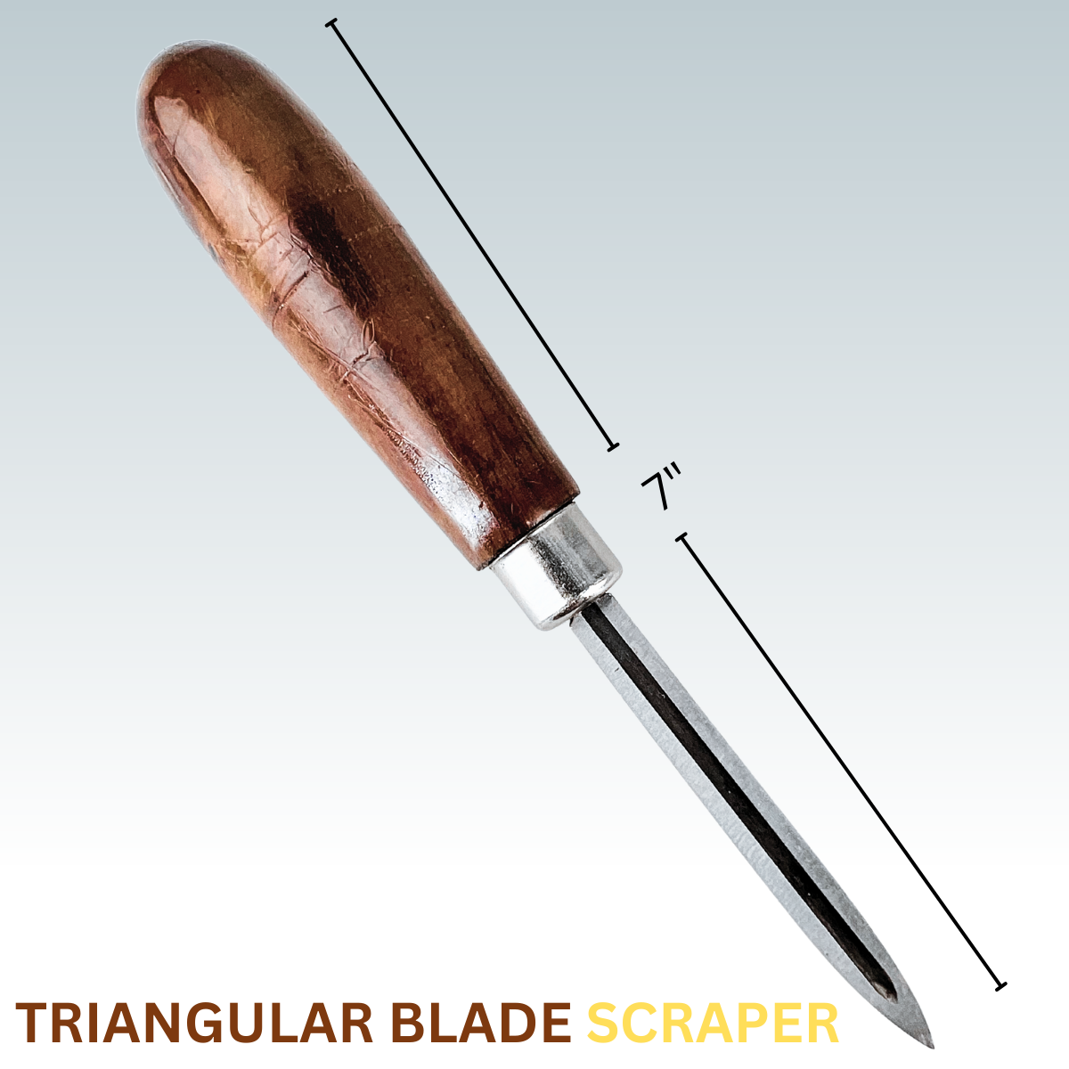 Triangular Hollow Blade Scraper | Durable Triangular-Shaped Blade