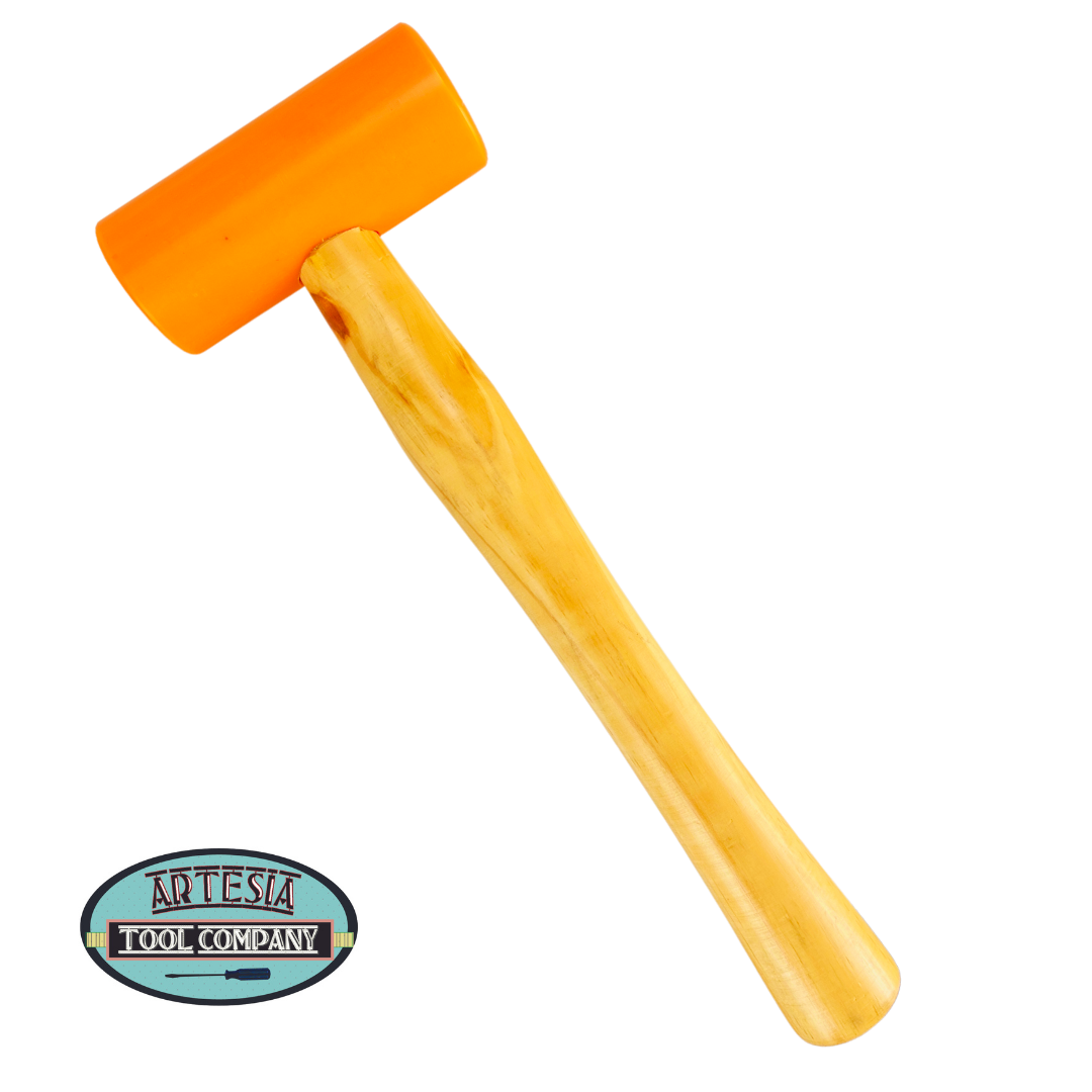 Orange Nylon Head Hammer - 1.5-inch Striking Surface  - PH-28055