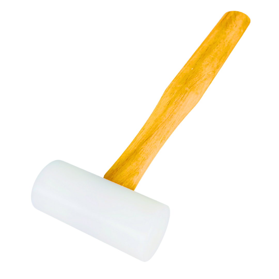 12-1/2 Inch Nylon Dual-Head Hammer - Wooden Handle  - PH-43615