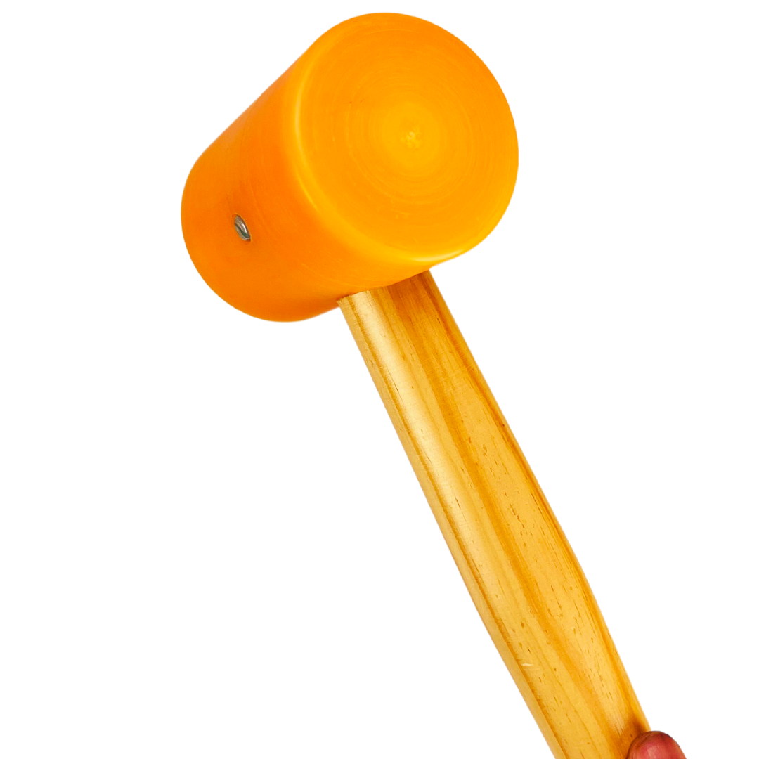 Orange Nylon Head Hammer - 2 Inch Striking Surface  - PH-28054