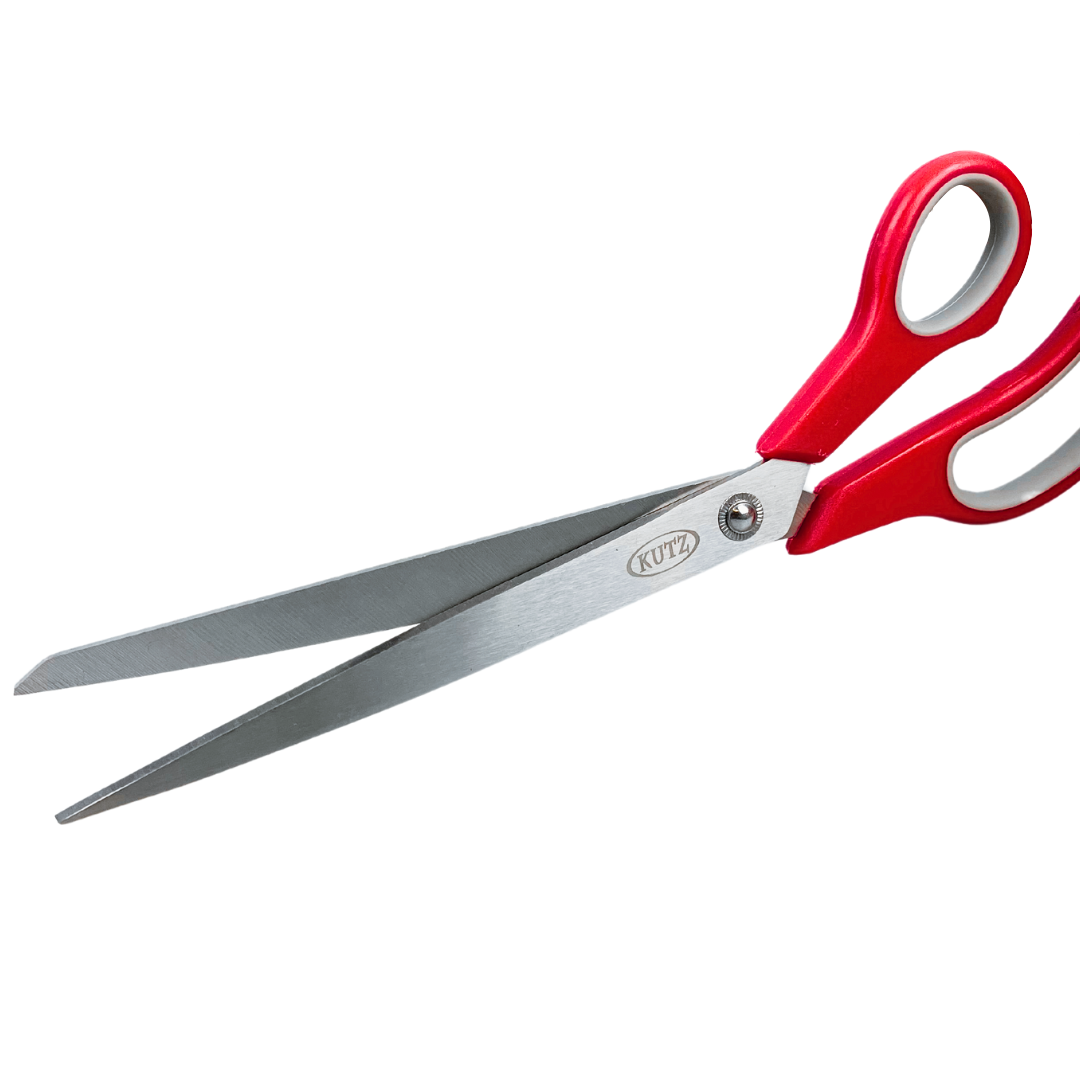 KUTZ 11.5" Premium Stainless Steel Scissors | Great For Office, Home, School Settings | Ideal For Cutting Paper, Scrapbooking, Cardboard, or Fabric  - SC-97112
