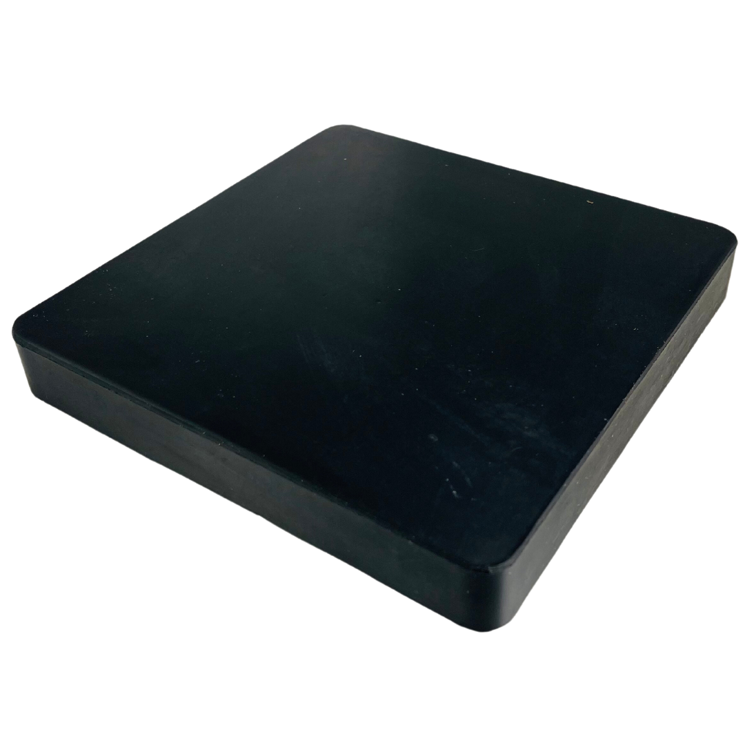 Rubber Bench Block Work Surface, 6 x 6"