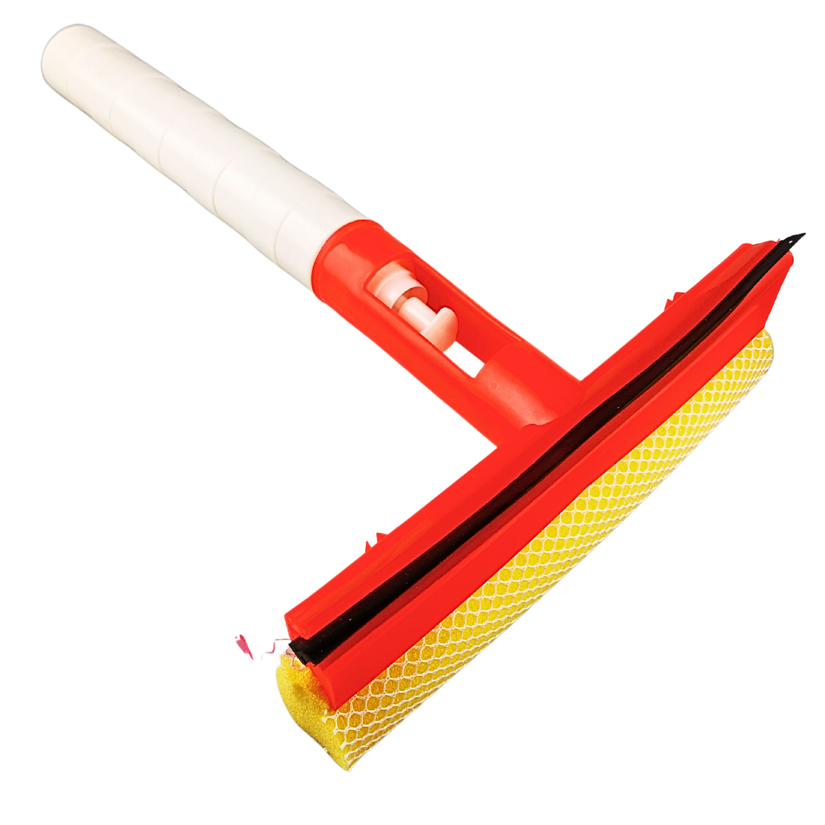 3-in-1 Rubber Squeegee with Sponge Head - Spray Bottle For Window Cleaning  - H-74000