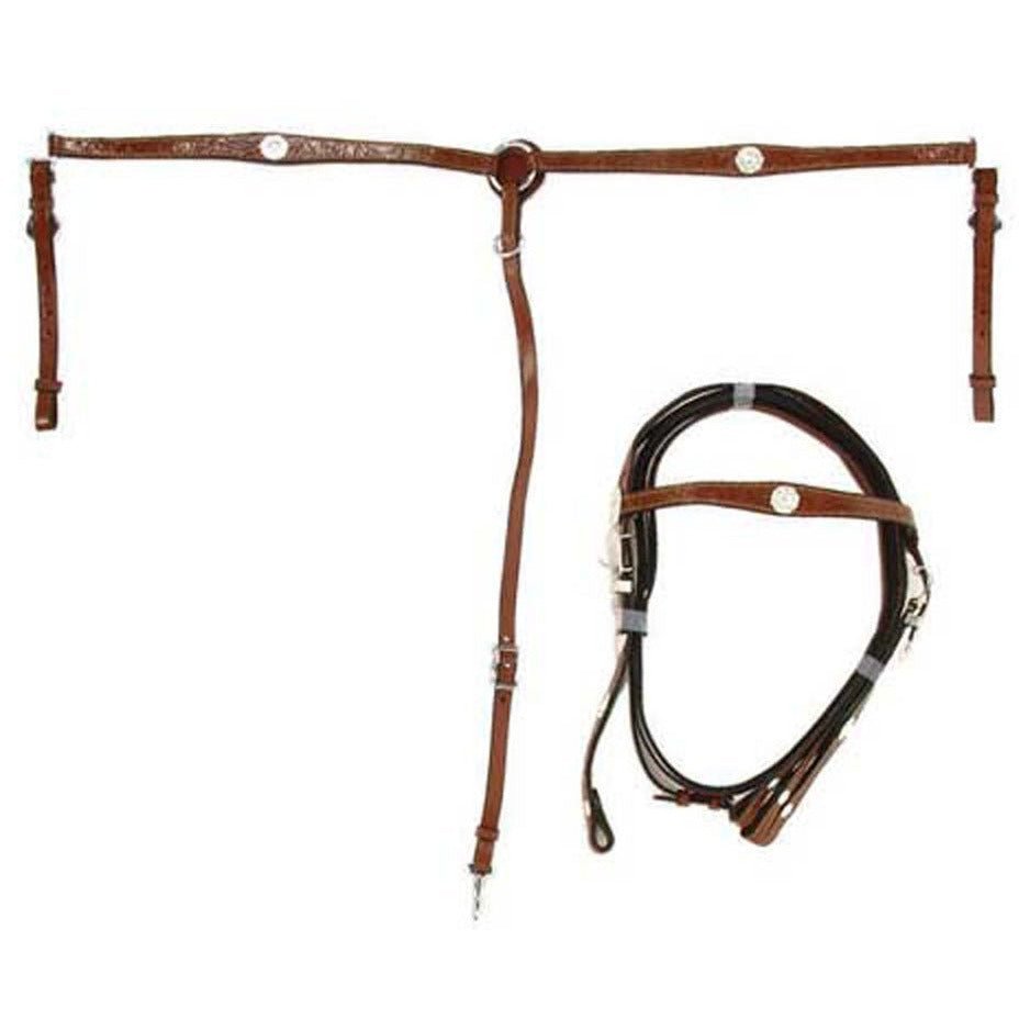 #730 Matching Headstall and Breast Collar - ACC-730-TN - ToolUSA