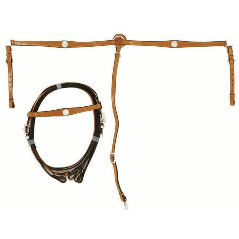 #375 Matching Headstall and Breast Collar - ACC-375-GD - ToolUSA