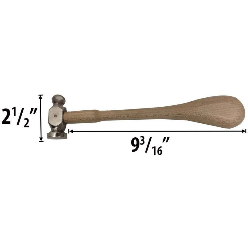 10-Inch Chasing Hammer - 1-Inch Forged Head - PH-00250 - ToolUSA