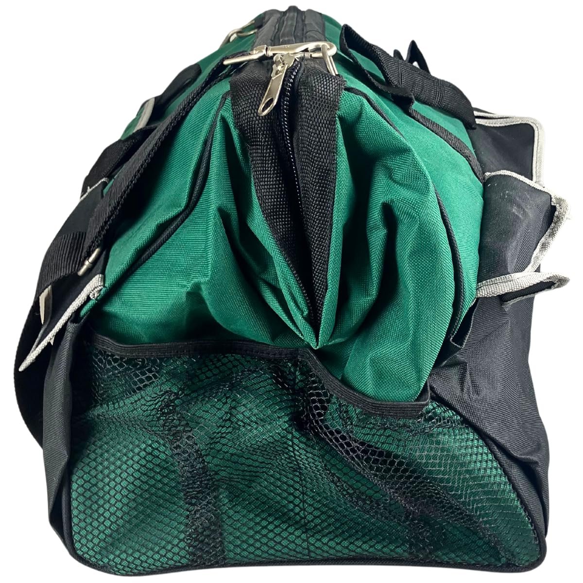 RAVEN 24" Heavy Duty Tool Bag with Pockets and Straps, Green and Black