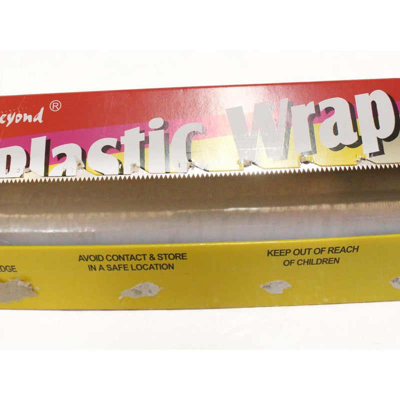 100 Foot Roll Of Clear Plastic Wrap For Food Storage (Pack of: 2) - D3-PL-WRAP-Z02 - ToolUSA