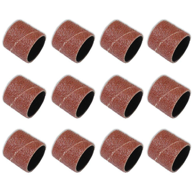 12 Piece Sanding Sleeve Set With Medium Grit For Sanding Prep Work - TJ275-350-12 - ToolUSA