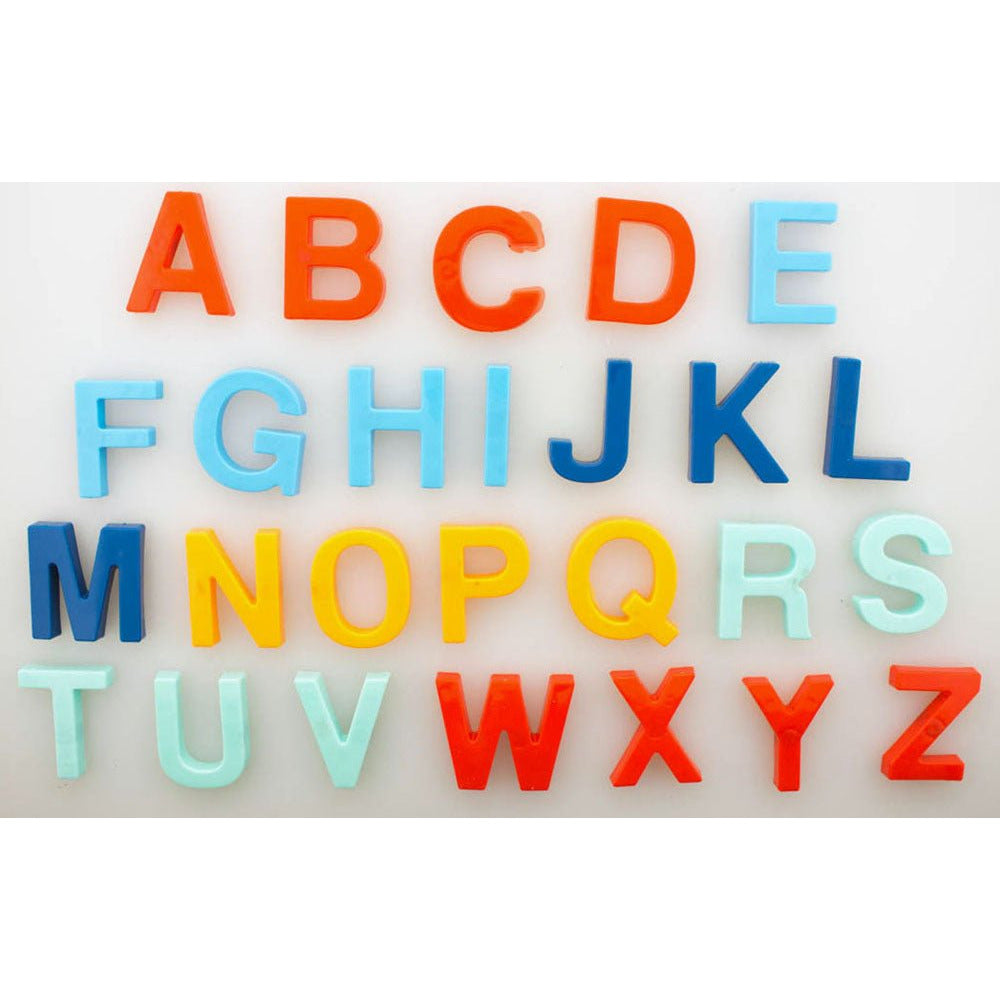 26 Piece Magnetic Alphabet Characters - Each 1-1/2 Inches Tall : ( Pack of 2 Sets ) (Pack of: 2) - MC-LETT-Z02 - ToolUSA