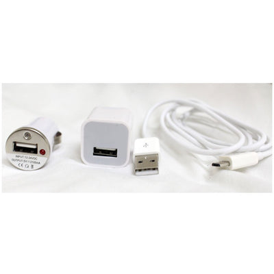 3 In 1 USB Charger Combo - Car And Home Charger Included - L-AV117-YU - ToolUSA