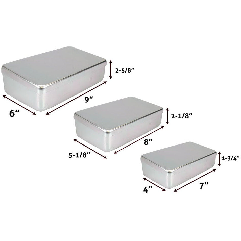 3 Piece Aluminum Storage Boxes - U-03789 - ToolUSA