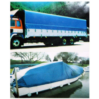 30 Feet x 50 Feet Multipurpose Blue 3 Mil PE Tarp - Waterproof, 70 GSM - TB3050 - ToolUSA