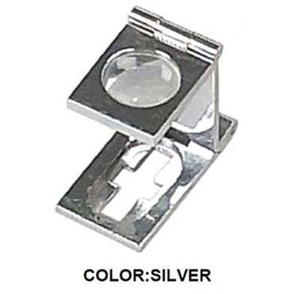 3/4" Diameter Lens, Folding Magnifier With 10X Power, And Chrome Finish - MG-07575 - ToolUSA