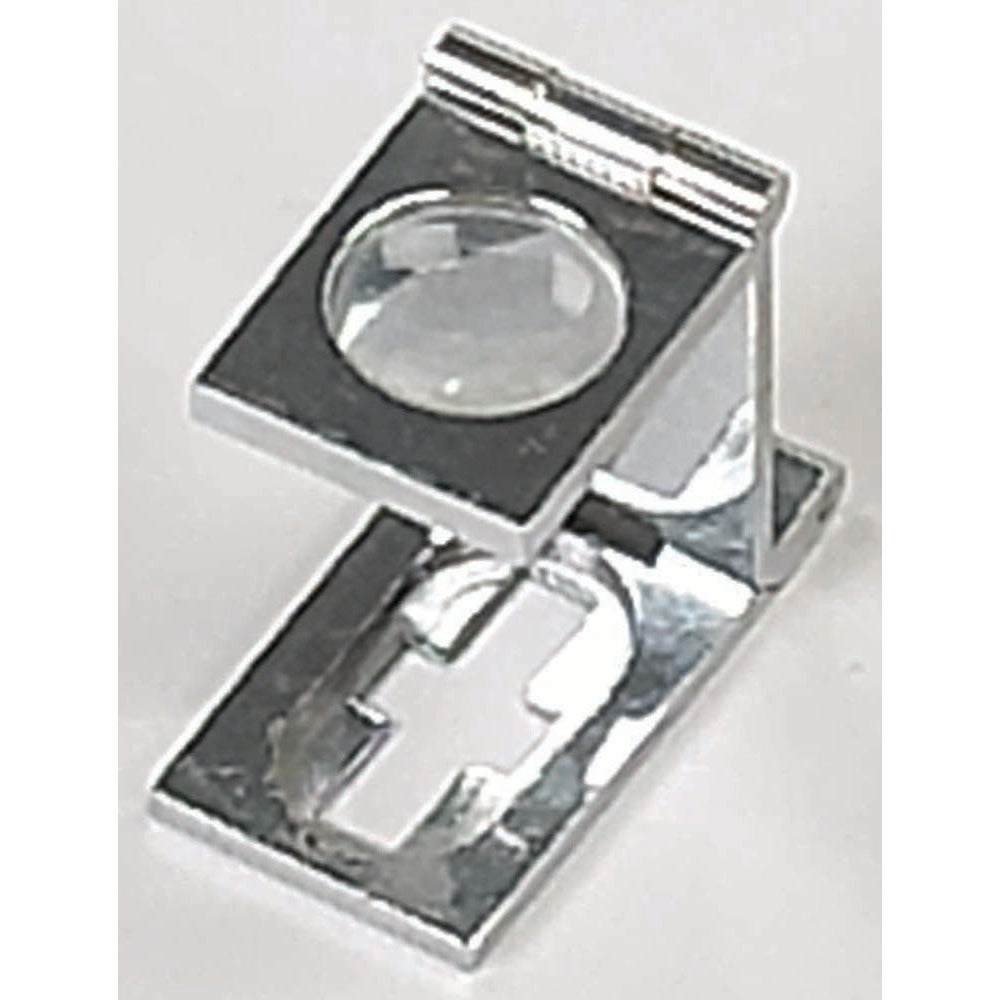 3/4" Diameter Lens, Folding Magnifier With 10X Power, And Chrome Finish - MG-07575 - ToolUSA