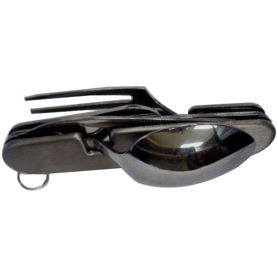 4-in-1 Pocket Knife Dining Utensils (Pack of: 1) - TP1083-PK - ToolUSA