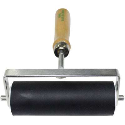 4 Inch Rubber Roller for Glue, Ink and Other Crafting Applications - CR-10605 - ToolUSA
