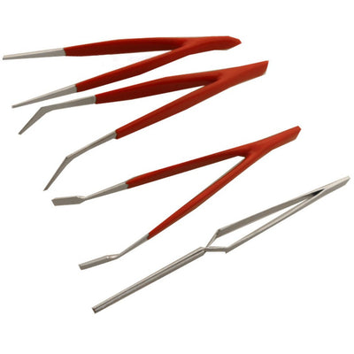 4 Piece Variety Tweezer Set - S1-41040 - ToolUSA