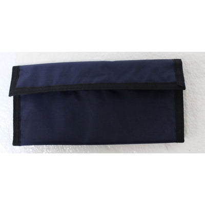 7-3/4 X 4 Inch Checkbook And Card Holder Wallet In Soft-Sided Navy Blue Nylon - GB-CB520NB - ToolUSA