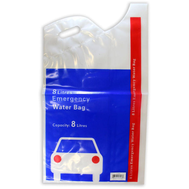 8 Litre Compact Emergency Water Bag (Pack of: 3) - TC-00508-Z03 - ToolUSA