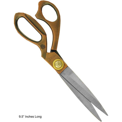 9.5 Inch Heavy Duty Professional Tailor Scissors with Sharpening Stone - KIT-SHARP - ToolUSA