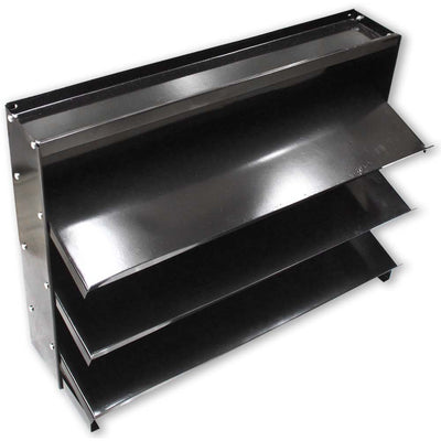 Bench Rack For Workshop Or Store Display-With Curved Edges To Hold Containers-31-1/3 X 12 X 23 Inches - RACK - ToolUSA