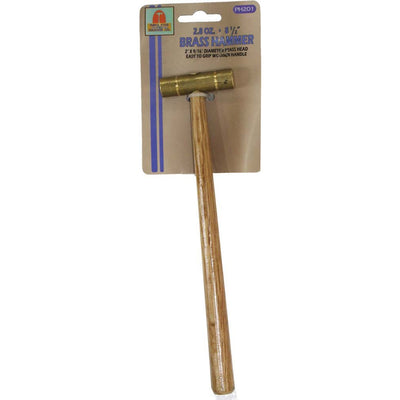 Brass Head Mallet, 8-5/8 Inches - PH-90201 - ToolUSA