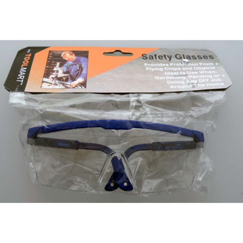 Clear Polycarbonate Safety Glasses - SF-87100 - ToolUSA