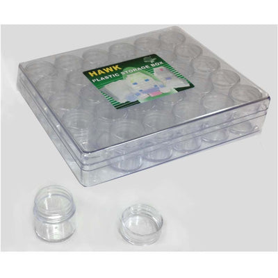 CRAFTER'S AND COLLECTOR'S CLEAR PLASTIC BOX SET - TJ05-86301 - ToolUSA
