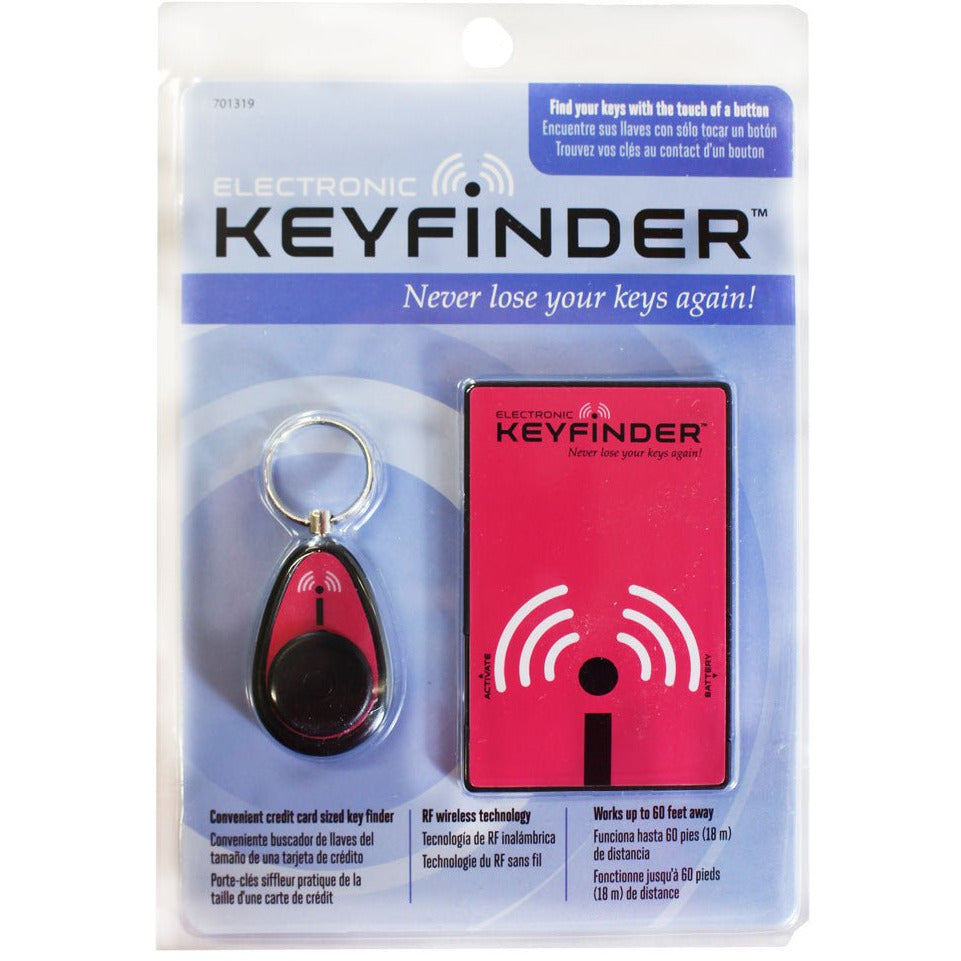 Electronic Key Finder Card, And Key Ring Attachment With Batteries - HI-701319 - ToolUSA