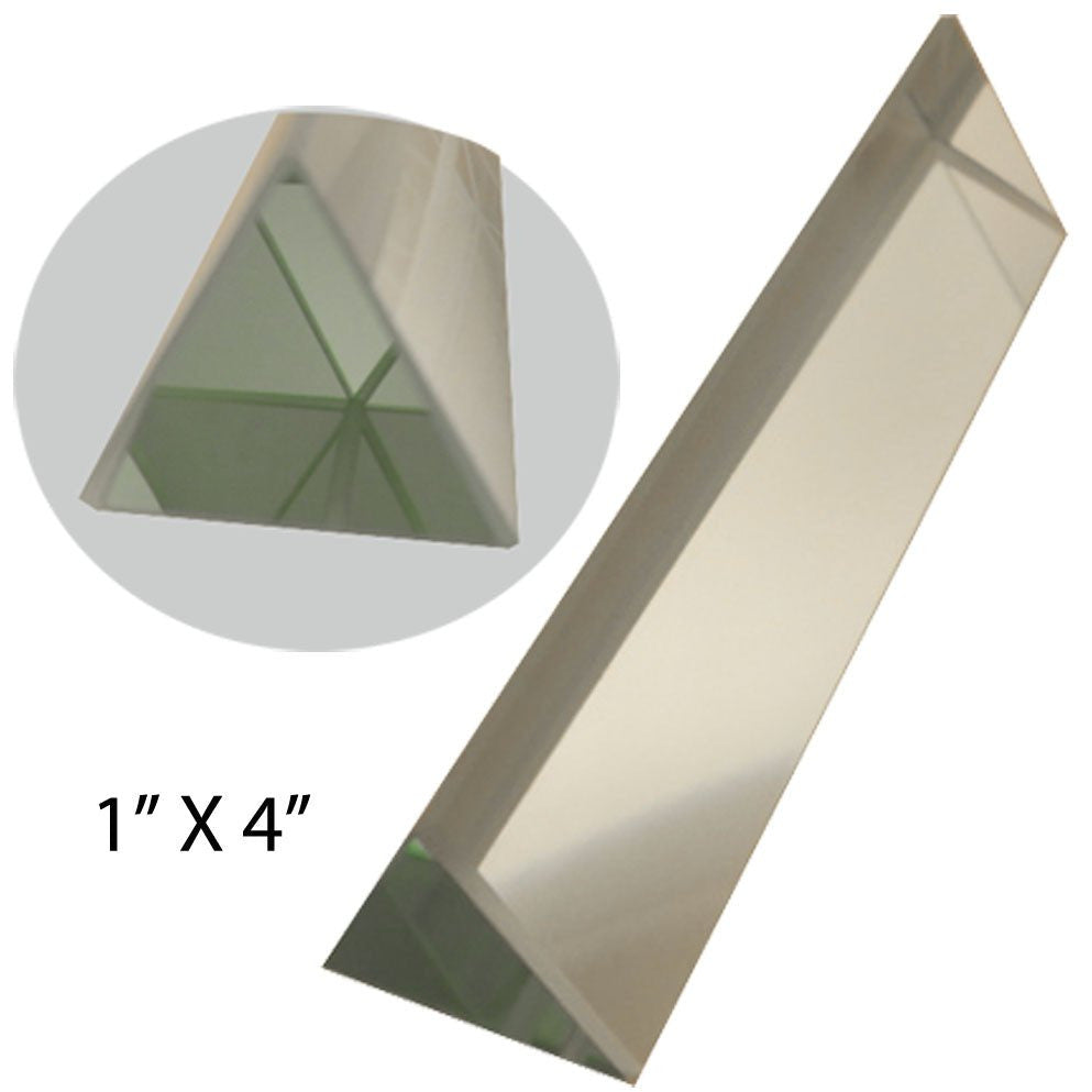 Optical Glass Triangular Prisim for Educational or Photography Use - ToolUSA