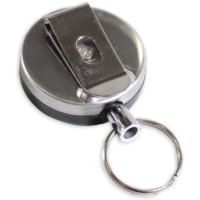 Retractable Key Chain - 29 Inch Cable & Belt Clip - CAM-80105 - ToolUSA