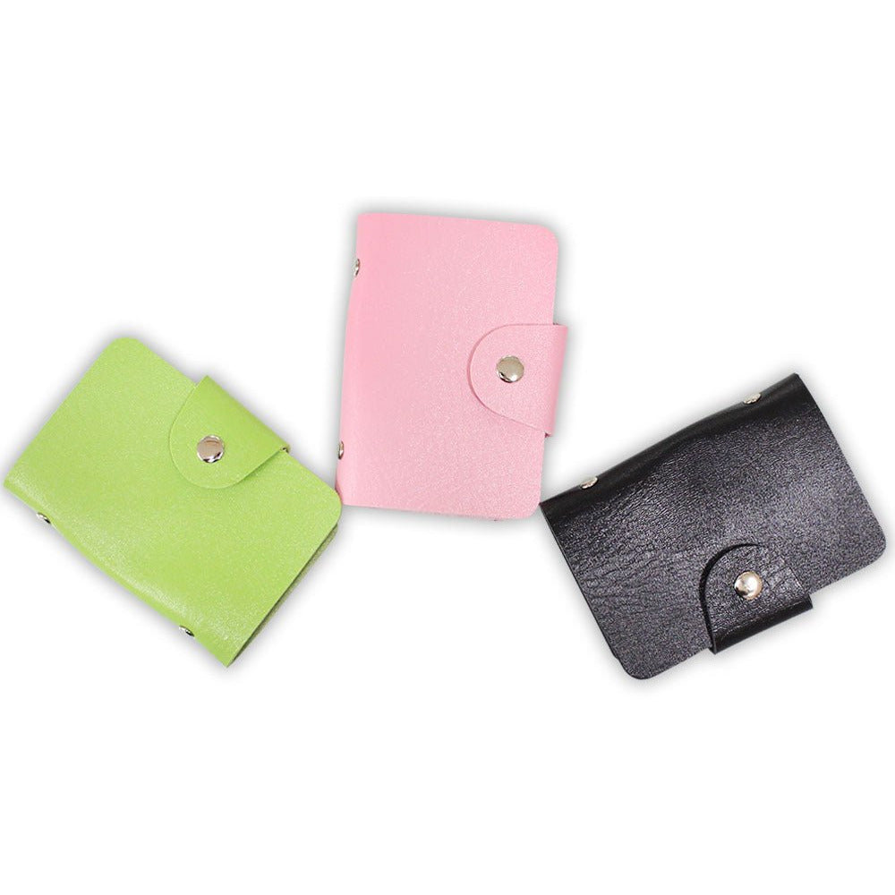 ToolUSA 3-3/4 X 2-1/2 Inch Pocket Sized Leather Credit Card And Photo Snap Case: TC547-LTH-YX - TC547-LTH-YX - ToolUSA