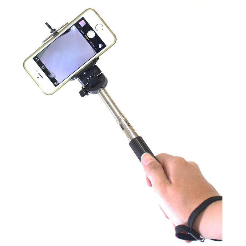 Travel Smart-Phone Holder - For Any Angle Videos & Photos, Telescopic Handle - PHONE-EXT-YX - ToolUSA